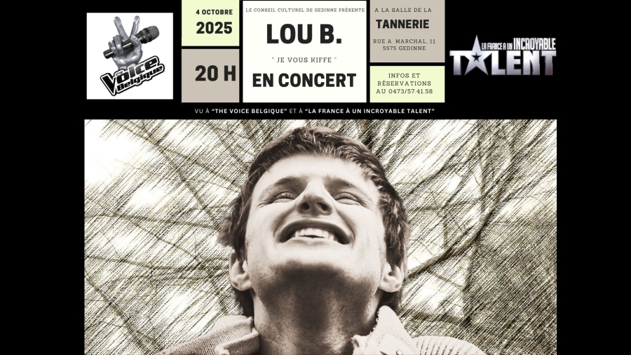Lettres Majuscules Concert Affiche Video